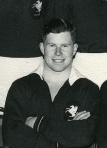J Bromell, 1st XVIII 1955